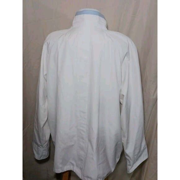 Vintage FS LIMITED Women's Stand Collar Button-Up Windbreaker Jacket Size XL - Picture 12 of 16